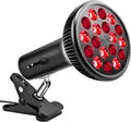 Red Light Therapy with Clip, 660Nm Red and 850Nm near Infrared Lamp
